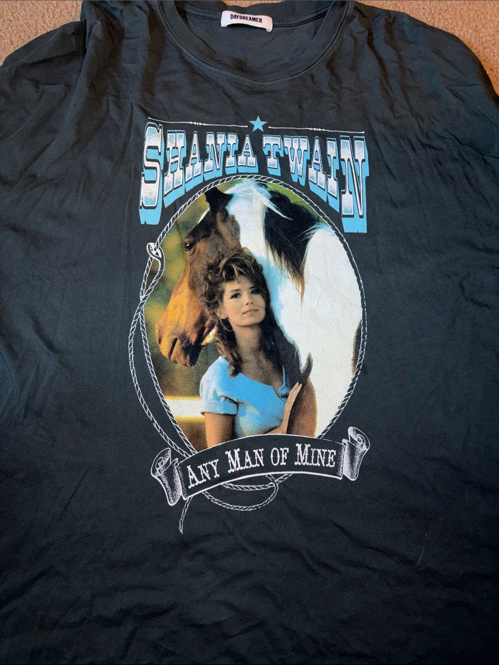 Daydreamer Shania Twain 'Any Man of Mine' Graphic Tee - One Size